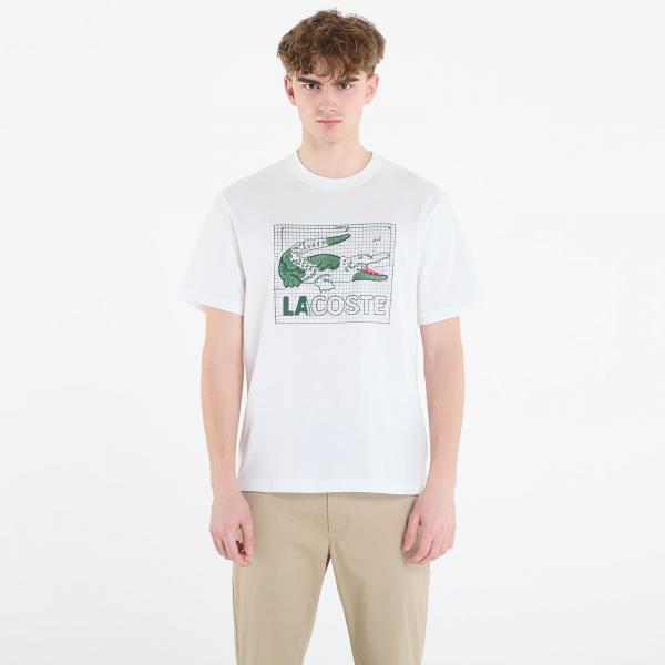 Tričko LACOSTE Tee-Shirt White 7