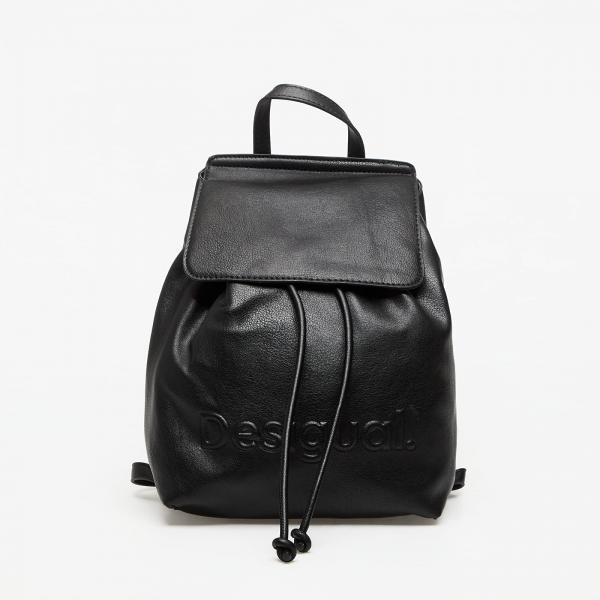 Batoh Desigual Back Half Logo Luena Mini Black Backpack Black Universal