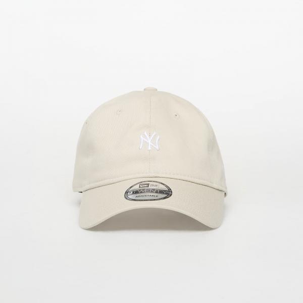 Kšiltovka New Era 9TWENTY MLB Mini Logo New York Yankees Stone/ Optic White Universal