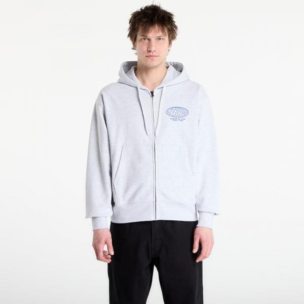 Mikina Vans World Tour Loose Full Zip Hoodie Light Grey Heather M