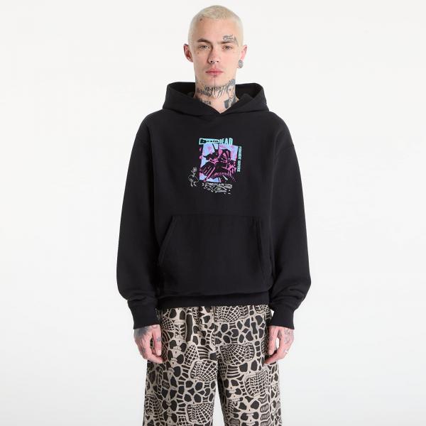 Mikina Brain Dead Permanent Universe Hoodie Black L