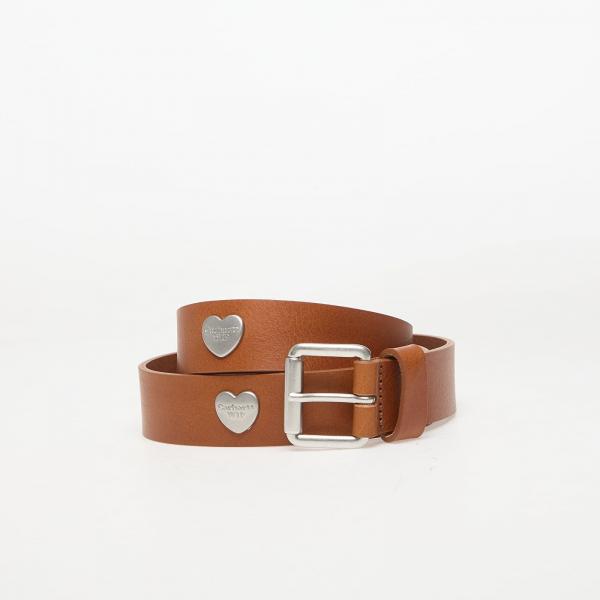 Pásek Carhartt WIP Tylor Belt Cognac/ Silver M