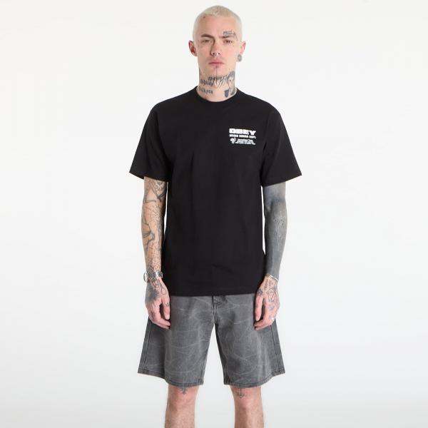 Tričko OBEY Sound Design Dept. Black M