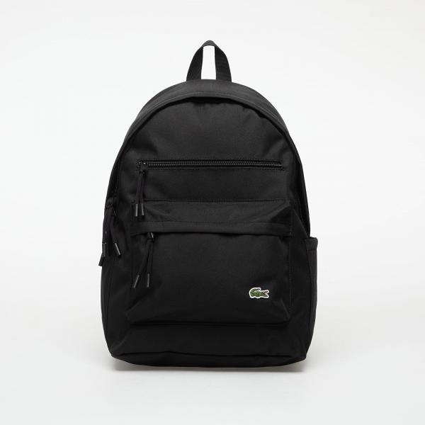 Batoh LACOSTE Backpack Black Universal
