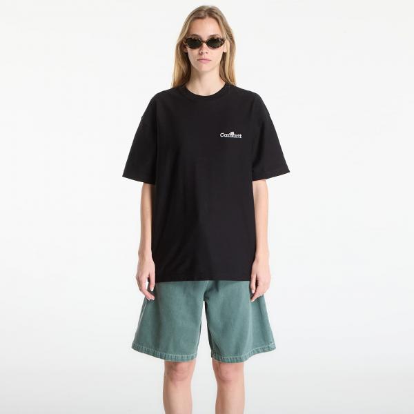 Tričko Carhartt WIP S/S WIP Label T-Shirt UNISEX Black M