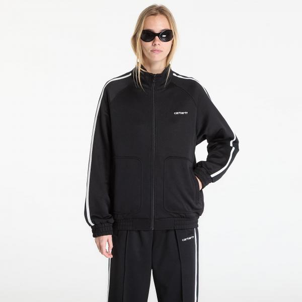 Mikina Carhartt WIP Bolar Sweat Jacket UNISEX Black/ Wax M