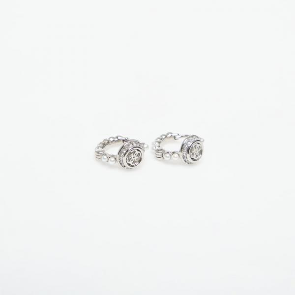 Náušnice GUESS Tiny Pearly Rhodium Universal