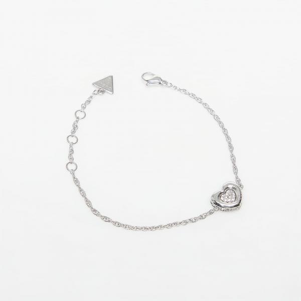 Náramek GUESS L.O.V.E. Rhodium S