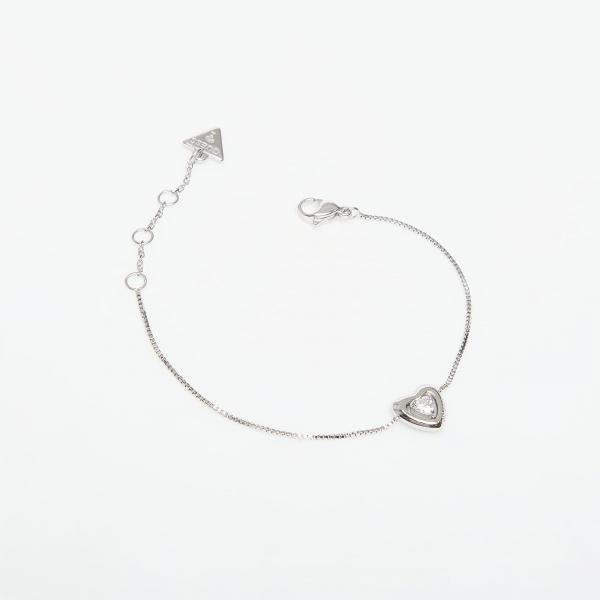 Náramek GUESS Beloved Rhodium S