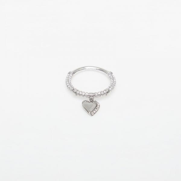 Prsten GUESS By Your Side Rhodium 54