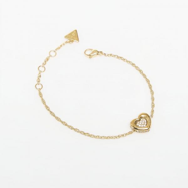 Náramek GUESS L.O.V.E. Yellow Gold S