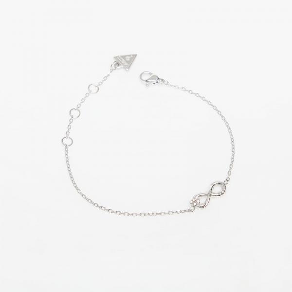 Náramek GUESS Love Bites Rhodium S