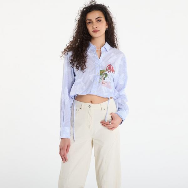 Košile Desigual Cam Parker Shirt Blue XS