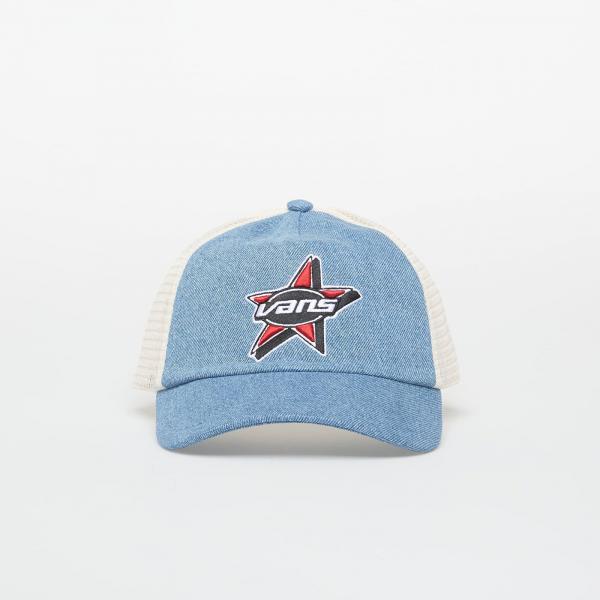 Kšiltovka Vans Marked Jockey Trucker Stone Wash/ Blue Universal