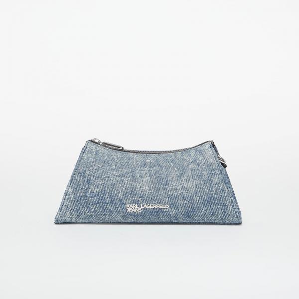 Kabelka Karl Lagerfeld Jeans Denim Chain Sm Shoulderbag Washed Medium Blue Universal