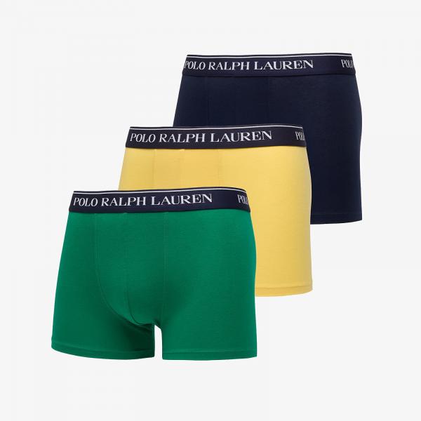 Boxerky Ralph Lauren Classic Trunk 3-Pack Multicolor XL