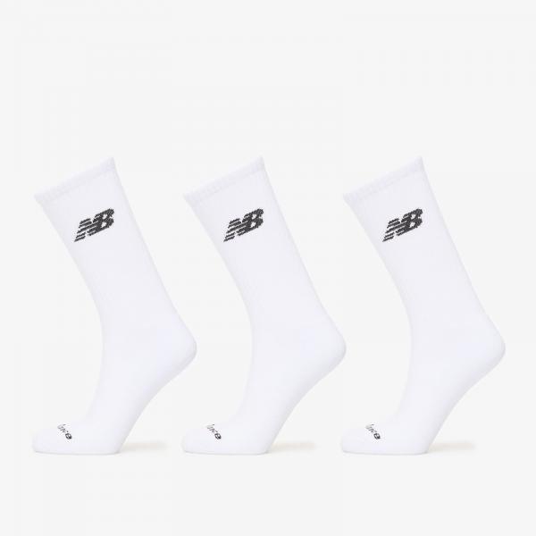 Ponožky New Balance Everyday Crew 3-Pack White M