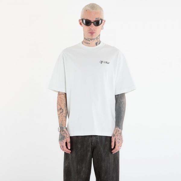 Tričko Off-White Script Skate S/S Tee Bluewash XXL