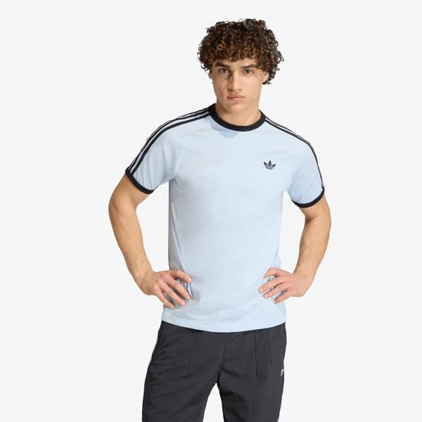 Tričko adidas 3-Stripes T-Shirt Crystal Sky M
