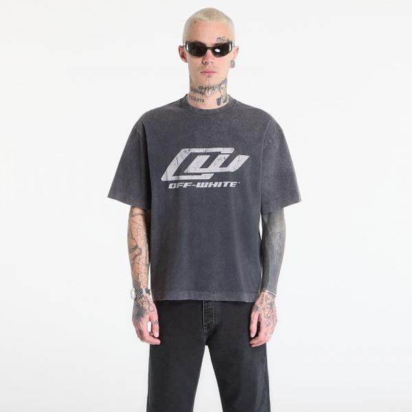 Tričko Off-White Ow Racing S/S Skate Tee Mareado Black XXL