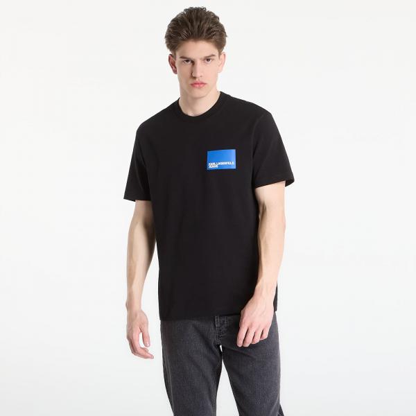 Tričko Karl Lagerfeld Jeans Reg Ss Box Logo Tee Black S