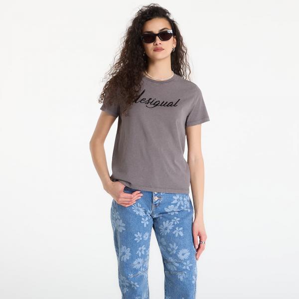 Tričko Desigual Ts Varsovia T-Shirt Black L