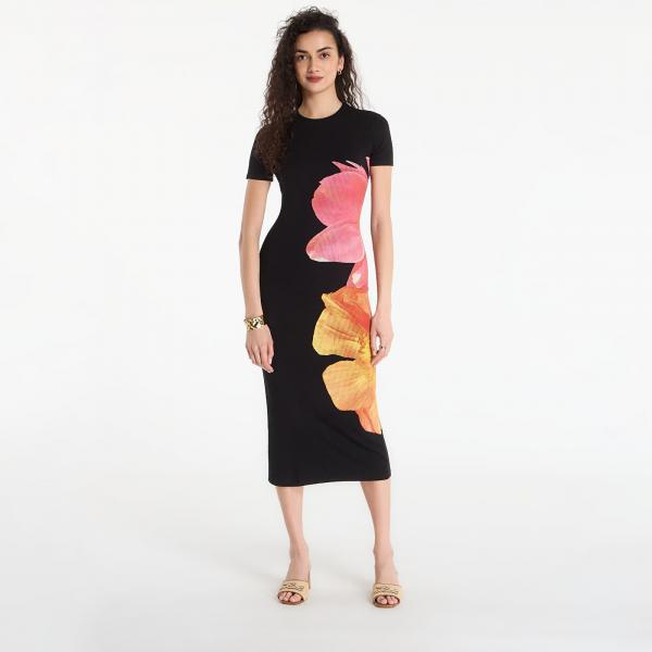 Šaty Desigual Vest Montana Dress Black XS