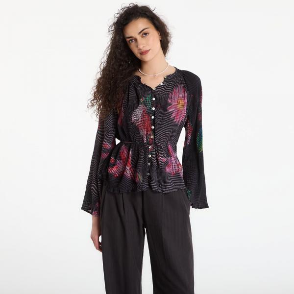 Top Desigual Blus Roce Blouse Black M