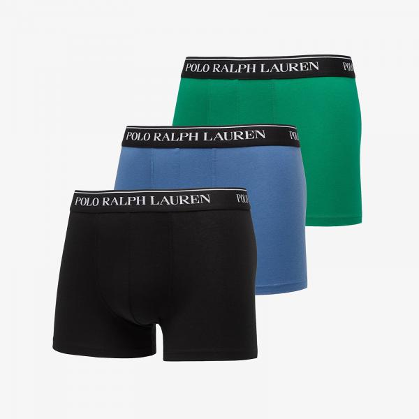 Boxerky Ralph Lauren Classic Trunk 3-Pack Multicolor S