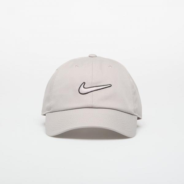 Kšiltovka Nike Club Unstructured Swoosh Cap College Grey/ Black Universal
