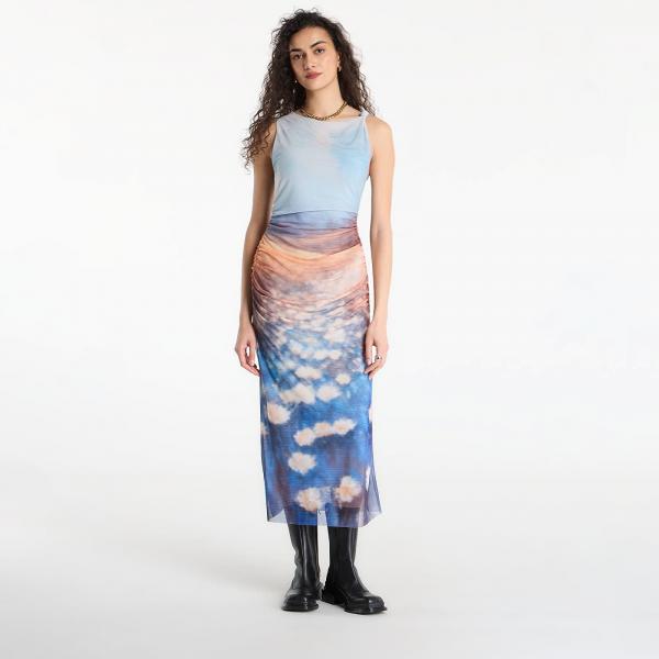 Šaty Desigual Vest Vermont Dress Blue XS