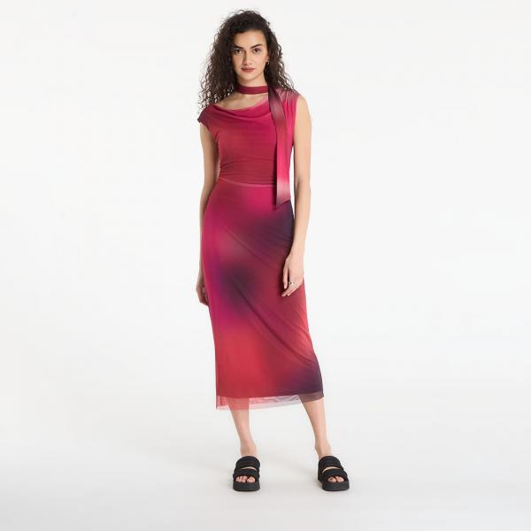 Šaty Desigual Vest Maine Dress Red L