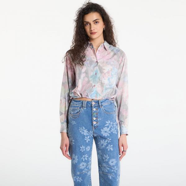 Košile Desigual Cam Flowers Lacroix Shirt Red S