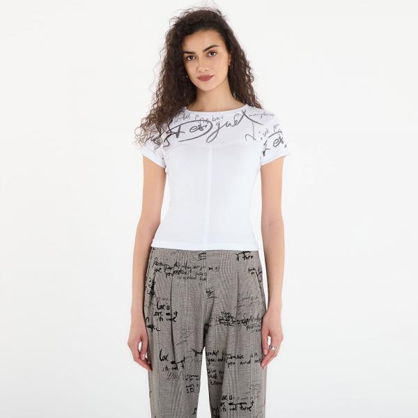 Tričko Desigual Ts Helsinki T-Shirt White M