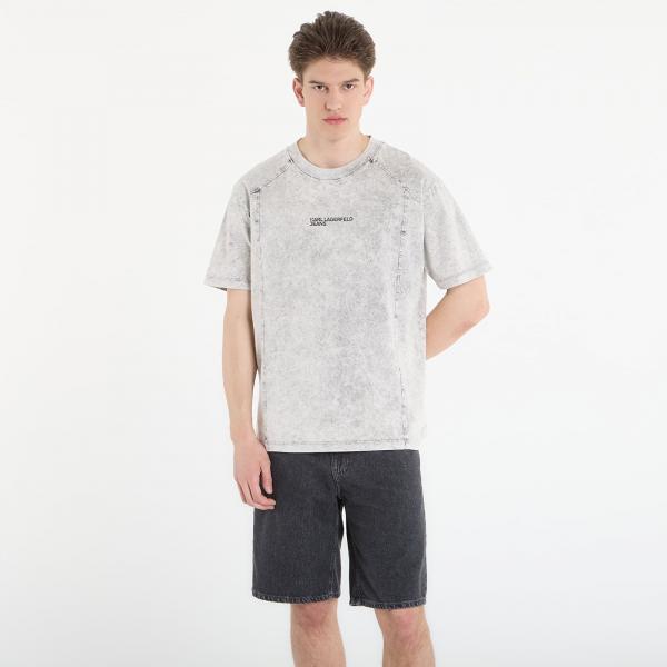 Tričko Karl Lagerfeld Jeans Relax Ss Washed Tee Micro Chip XL