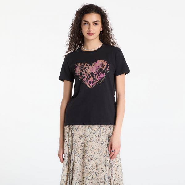 Tričko Desigual Ts Tiger Cor T-Shirt Black M
