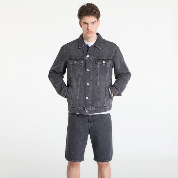 Bunda Karl Lagerfeld Jeans Regular Denim Jacket Washed Dark Grey L