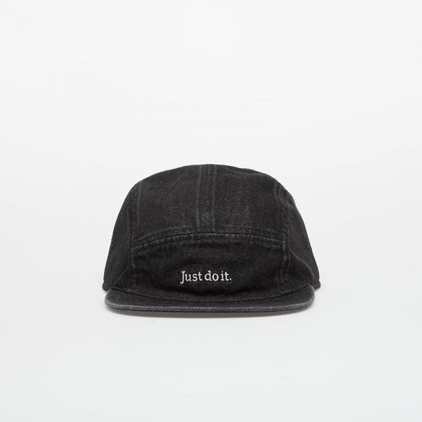 Kšiltovka Nike Fly Unstructured Denim Cap Black/ Black/ White Universal