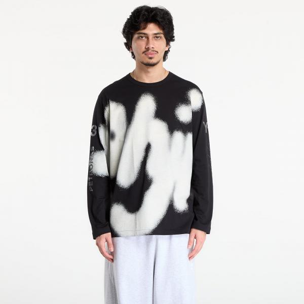 Tričko Y-3 Mercedes AMG Petronas Formula 1 Team Yohji Graphic Long Sleeve T Shirt Black S