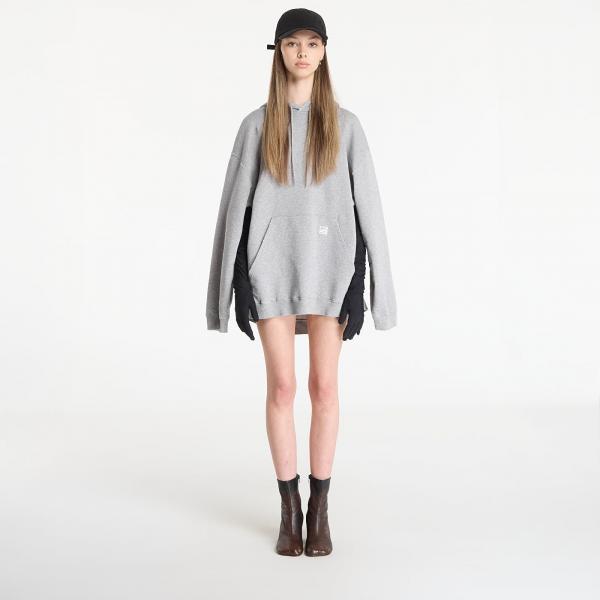 Šaty MM6 Mini Dress Light Grey Melange L