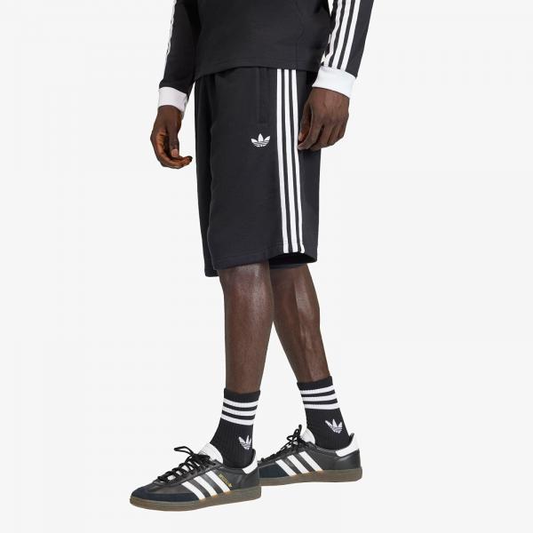 Šortky adidas 3-Stripes Shorts Black XL
