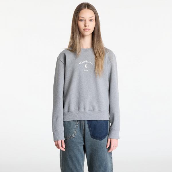 Mikina MM6 Sweatshirt Grey Melange M