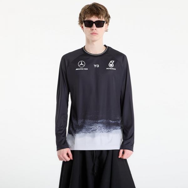 Tričko Y-3 x Mercedes-AMG PETRONAS Formula One Team Mechanics Jersey Long Sleeve Black M