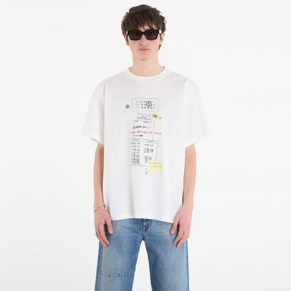 Tričko MM6 T-Shirt Off White XL