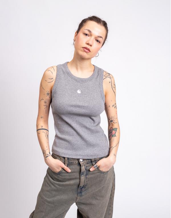 Carhartt WIP W' Philips A-Shirt Grey Heather XS