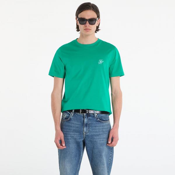 Tričko Tommy Hilfiger Script Monogram Swimshop Tee Jade Wink S