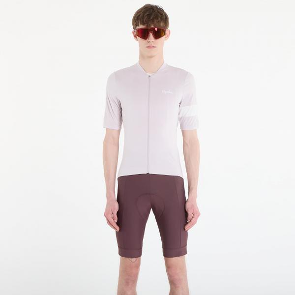 Dres Rapha Men's Core Jersey Pale Lilac/ White S