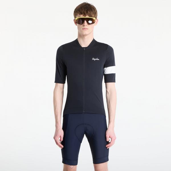 Dres Rapha Men's Core Jersey Black/ White S
