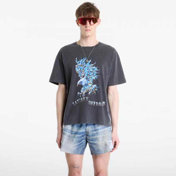 Tričko Satisfy MothTech T-Shirt Aged Black S