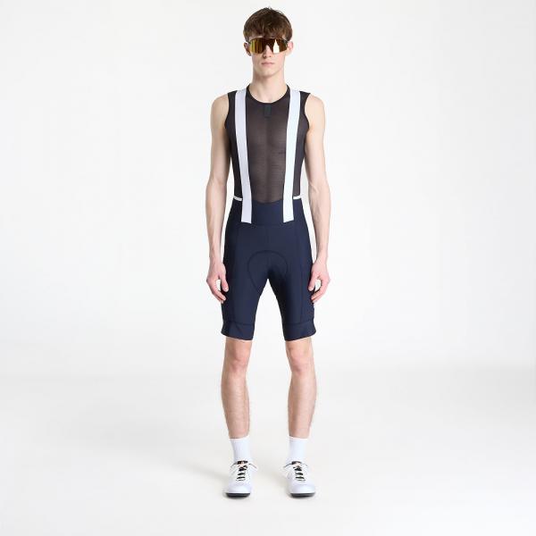 Šortky Rapha Men's Brevet Element Cargo Bib Shorts Dark Navy/ White L